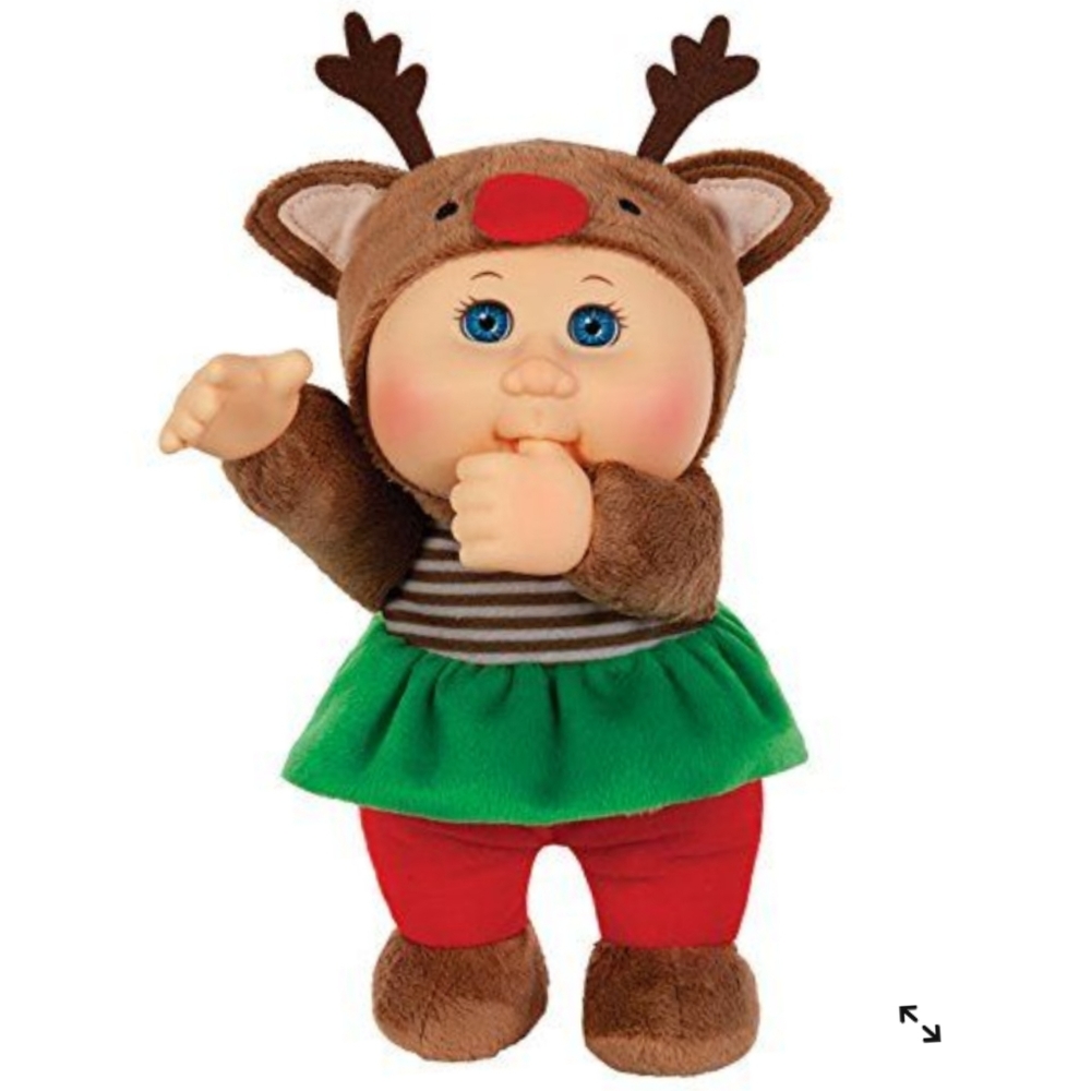 2015 CPK Cabbage Patch Kids Baby Rudolph Reindeer 9.5" Doll Christmas